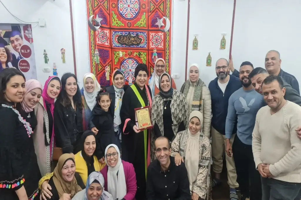 One of the group breakfast activities